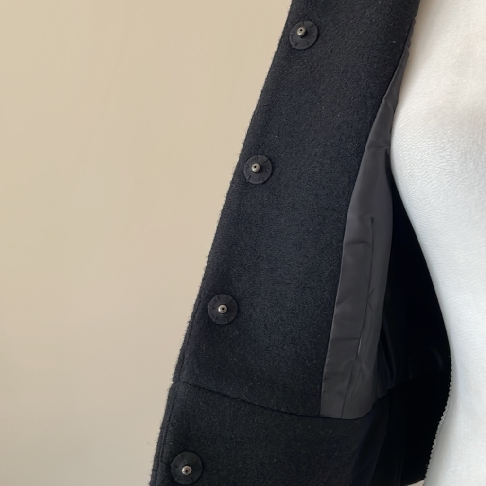 Club Monaco Black Wool Cropped Jacket - Picture 7 of 13